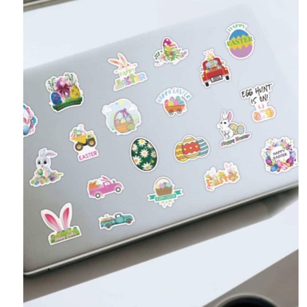 50 Assorted Easter Stickers - Picture 2 of 5
